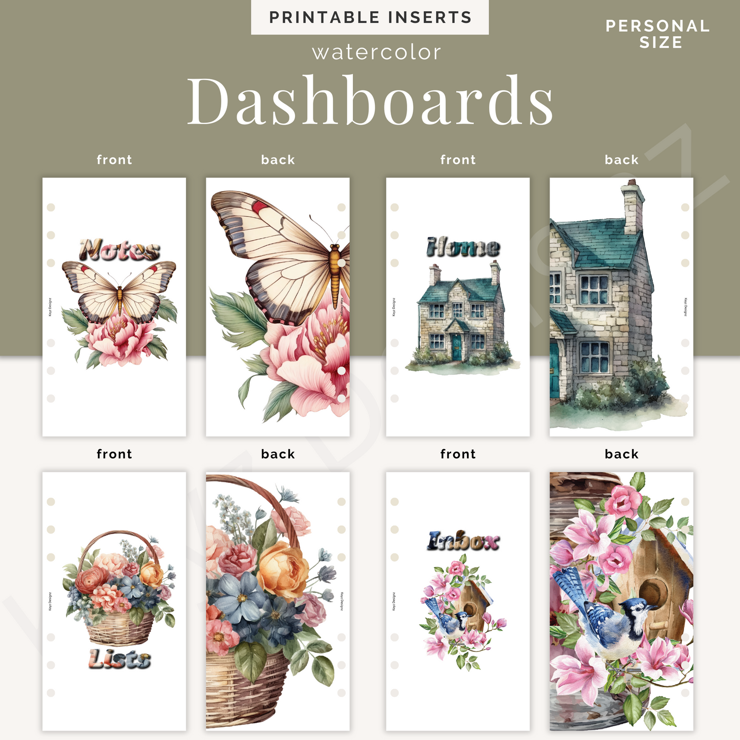 Watercolor Dashboards